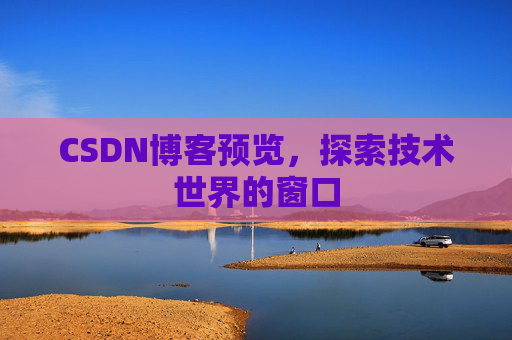 CSDN博客预览,探索技术世界的窗口